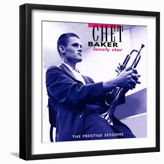 Chet Baker - Lonely Star-null-Framed Art Print