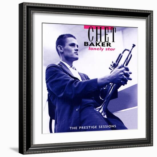 Chet Baker - Lonely Star-null-Framed Art Print