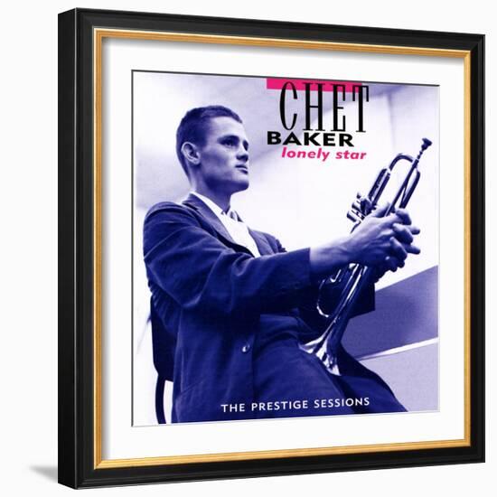 Chet Baker - Lonely Star-null-Framed Art Print