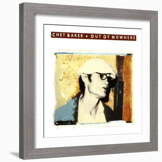 Chet Baker - Out of Nowhere-null-Framed Art Print