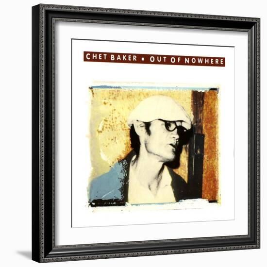 Chet Baker - Out of Nowhere-null-Framed Art Print