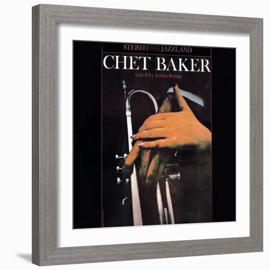 Chet Baker - With Fifty Italian Strings-null-Framed Art Print