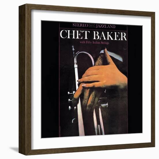 Chet Baker - With Fifty Italian Strings-null-Framed Art Print