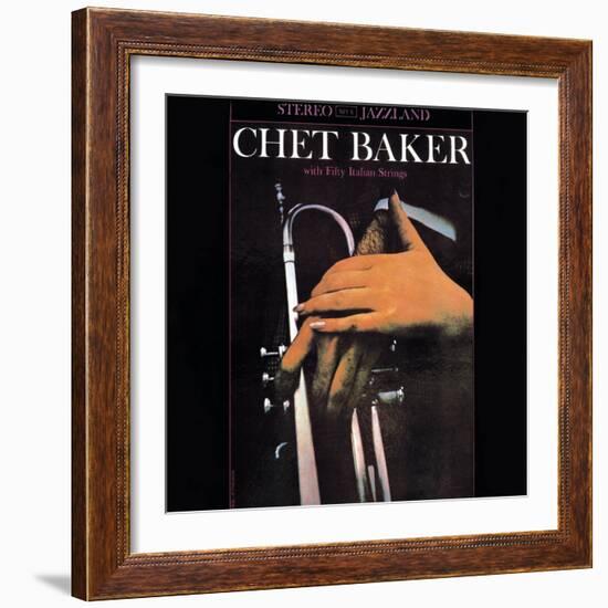 Chet Baker - With Fifty Italian Strings-null-Framed Art Print