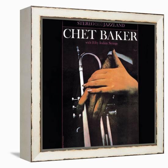 Chet Baker - With Fifty Italian Strings-null-Framed Stretched Canvas