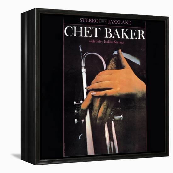 Chet Baker - With Fifty Italian Strings-null-Framed Stretched Canvas