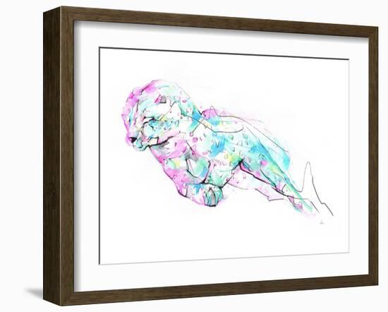 Chetah-Alexis Marcou-Framed Art Print