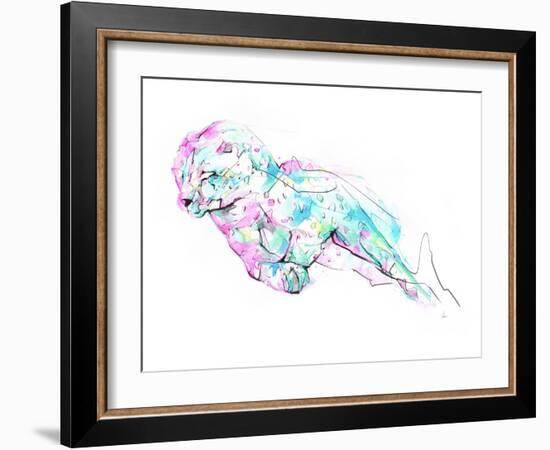 Chetah-Alexis Marcou-Framed Art Print