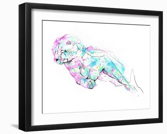 Chetah-Alexis Marcou-Framed Art Print