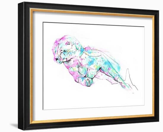 Chetah-Alexis Marcou-Framed Art Print