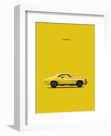 Chev Camaro 1969-Mark Rogan-Framed Art Print