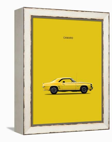 Chev Camaro 1969-Mark Rogan-Framed Stretched Canvas