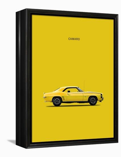 Chev Camaro 1969-Mark Rogan-Framed Stretched Canvas