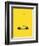 Chev Corvette Yellow-Mark Rogan-Framed Art Print