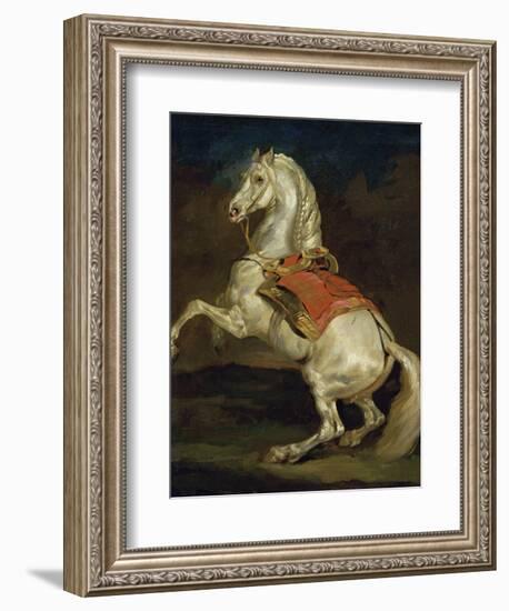 Cheval Cabre-Théodore Géricault-Framed Giclee Print