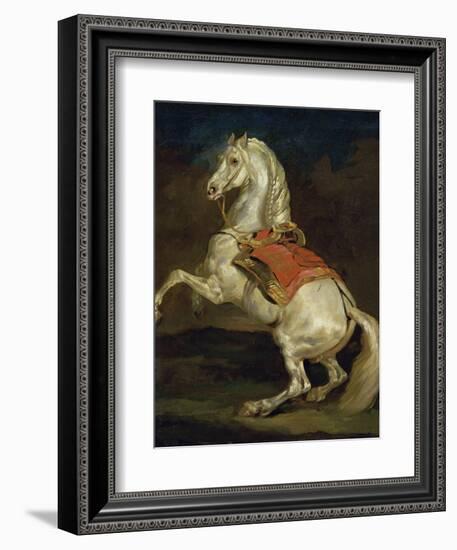 Cheval Cabre-Théodore Géricault-Framed Giclee Print