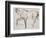 Cheval marchant vers la gauche-Eugene Delacroix-Framed Giclee Print