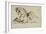 Cheval renversant son cavalier sortant de l'eau-Eugene Delacroix-Framed Giclee Print