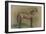 Cheval tourné vers la droite-Edgar Degas-Framed Giclee Print