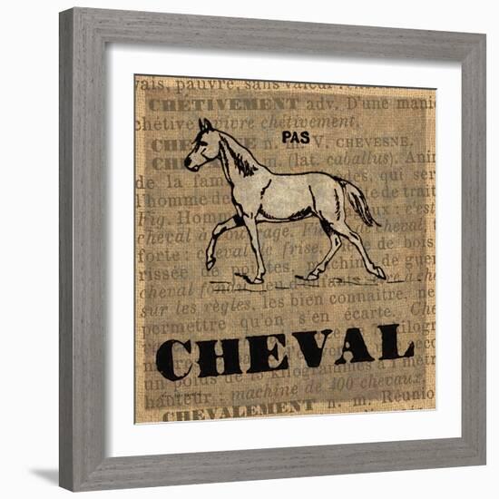 Cheval-Lisa Ven Vertloh-Framed Art Print