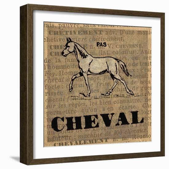 Cheval-Lisa Ven Vertloh-Framed Art Print