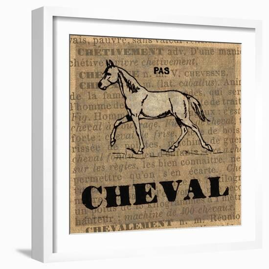 Cheval-Lisa Ven Vertloh-Framed Art Print