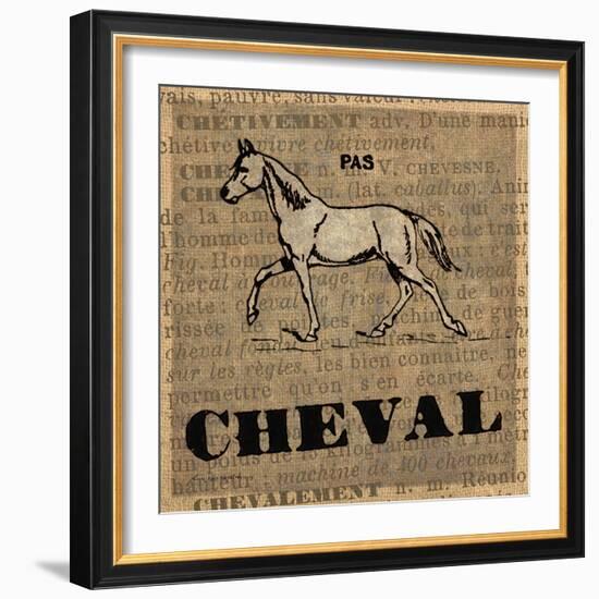 Cheval-Lisa Ven Vertloh-Framed Art Print