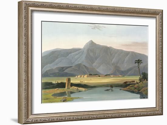 Chevalpettore, Plate V from Part 6 of "Oriental Scenery," Published 1804-Thomas & William Daniell-Framed Giclee Print