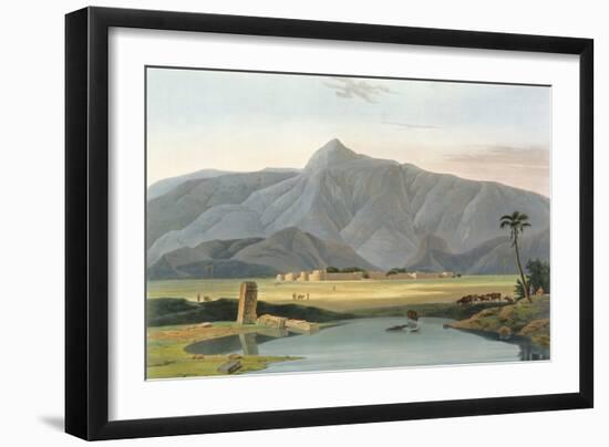 Chevalpettore, Plate V from Part 6 of "Oriental Scenery," Published 1804-Thomas & William Daniell-Framed Giclee Print