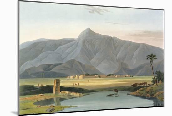 Chevalpettore, Plate V from Part 6 of "Oriental Scenery," Published 1804-Thomas & William Daniell-Mounted Giclee Print