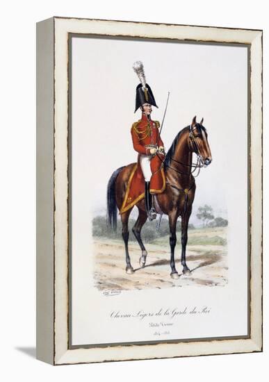 Chevau-Légers De La Garde Du Roi, Petite Tenue, 1814-15-Eugene Titeux-Framed Premier Image Canvas