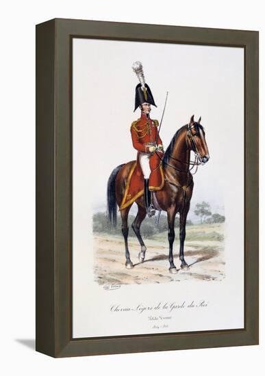 Chevau-Légers De La Garde Du Roi, Petite Tenue, 1814-15-Eugene Titeux-Framed Premier Image Canvas