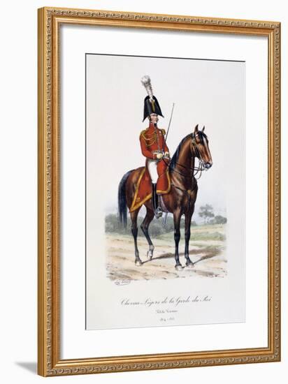 Chevau-Légers De La Garde Du Roi, Petite Tenue, 1814-15-Eugene Titeux-Framed Giclee Print