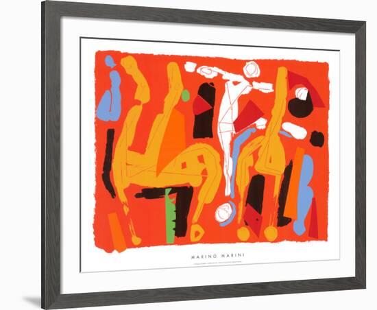 Chevaux et Cavaliers V, c.1972-Marino Marini-Framed Serigraph