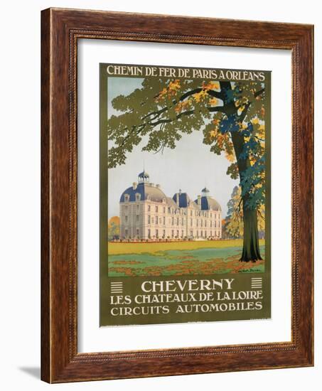 Cheverny les Chateaux de la Loire-Constant Duval-Framed Giclee Print