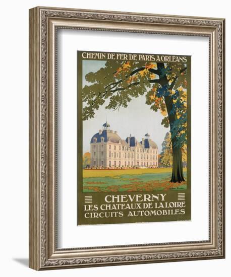 Cheverny les Chateaux de la Loire-Constant Duval-Framed Giclee Print