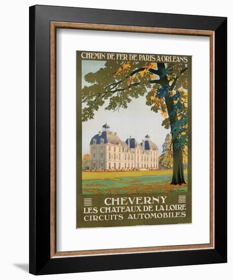 Cheverny les Chateaux de la Loire-Constant Duval-Framed Giclee Print