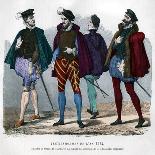 French Gentlemen's Costume, 1572-Chevignard-Framed Giclee Print