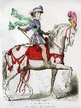 Equestrian Portrait of Henry IV of France in 1596, (1882-188)-Chevignard-Giclee Print