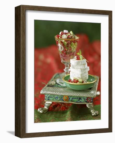 Chevre with Pomegranate Salsa-Pepe Nilsson-Framed Photographic Print