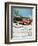 Chevrolet Ad, 1957-null-Framed Giclee Print