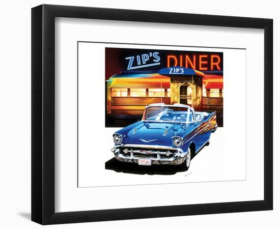 Chevrolet Bel Air '57-Graham Reynold-Framed Premium Giclee Print