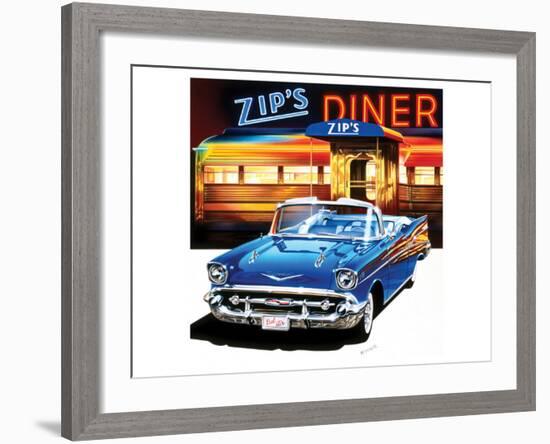 Chevrolet Bel Air '57-Graham Reynold-Framed Premium Giclee Print