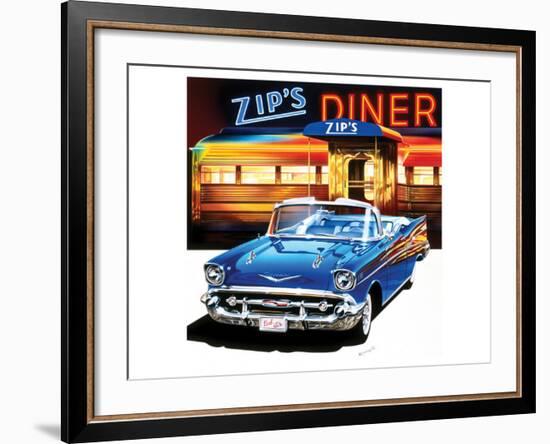 Chevrolet Bel Air '57-Graham Reynold-Framed Premium Giclee Print