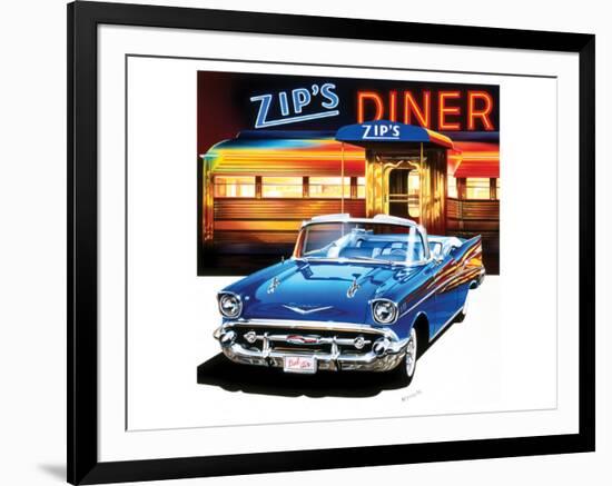 Chevrolet Bel Air '57-Graham Reynold-Framed Premium Giclee Print