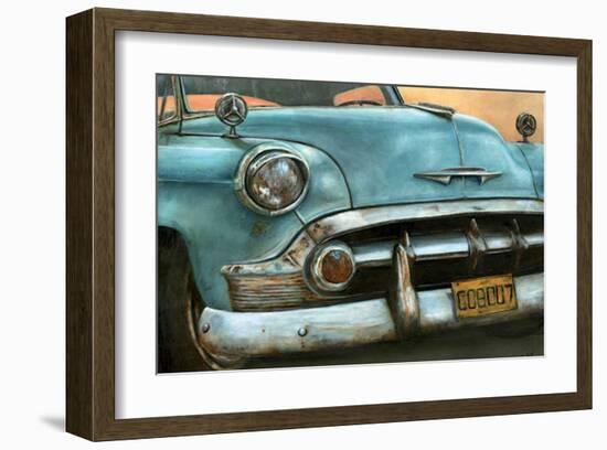 Chevrolet Bel Air Bleue-Cobe-Framed Art Print