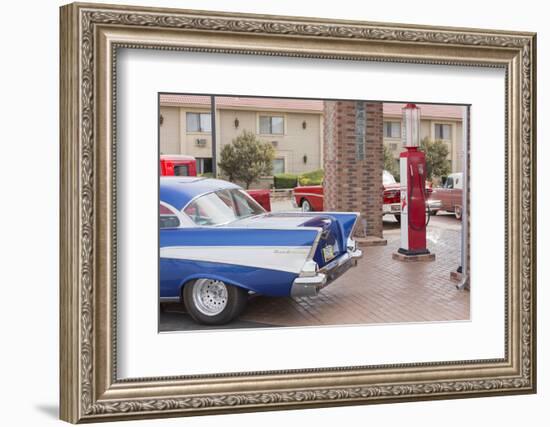 Chevrolet Bel Air, Vintage Car, Grand Canyon Inn, Arizona, Usa-Rainer Mirau-Framed Photographic Print