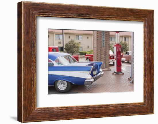 Chevrolet Bel Air, Vintage Car, Grand Canyon Inn, Arizona, Usa-Rainer Mirau-Framed Photographic Print
