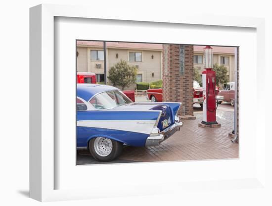 Chevrolet Bel Air, Vintage Car, Grand Canyon Inn, Arizona, Usa-Rainer Mirau-Framed Photographic Print