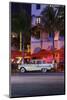 Chevrolet Bel Air, Year of Manufacture 1957, the Fifties, American Vintage Car, Ocean Drive-Axel Schmies-Mounted Photographic Print